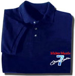 Mickey Mantle "Mickey 7" Embroidered Golf Shirt