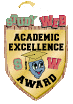 Mickey Mantle Comes To Life web site academic excellence award